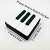 Klawiatura Pianina Clicker Drukowana 3D z PLA - Typ Naciskowy Relaksująca Figurka Fidget Odpowiednia na Biurko, Gry Imprezowe, Naciskacz Klawiszy Muzycznych