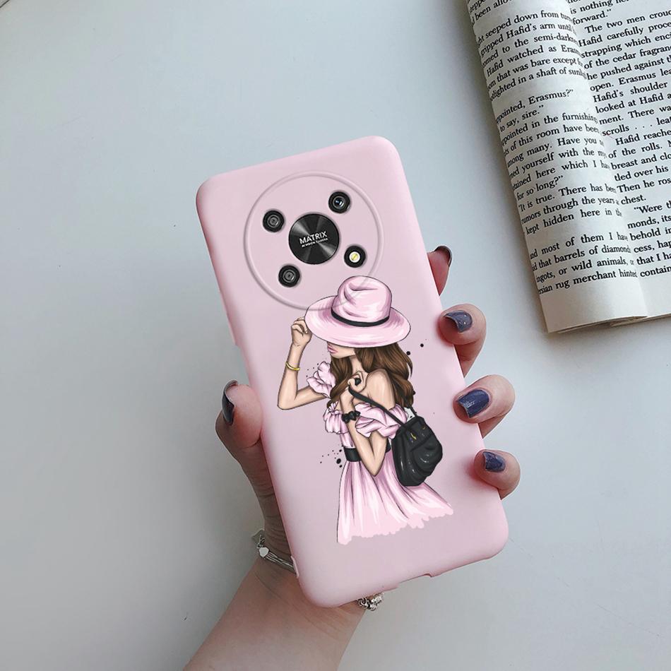 Case For Honor Magic 4 LITE X30 X9 5G Back Cover Super Mom Baby Fashion Girls Soft Phone Case Silicone Funda For Honor X30 Capa