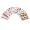50Pcs Nail Art Sticker Decals Watermark Full Stickers Colorful Flower Nail Decals Nail Accessories
