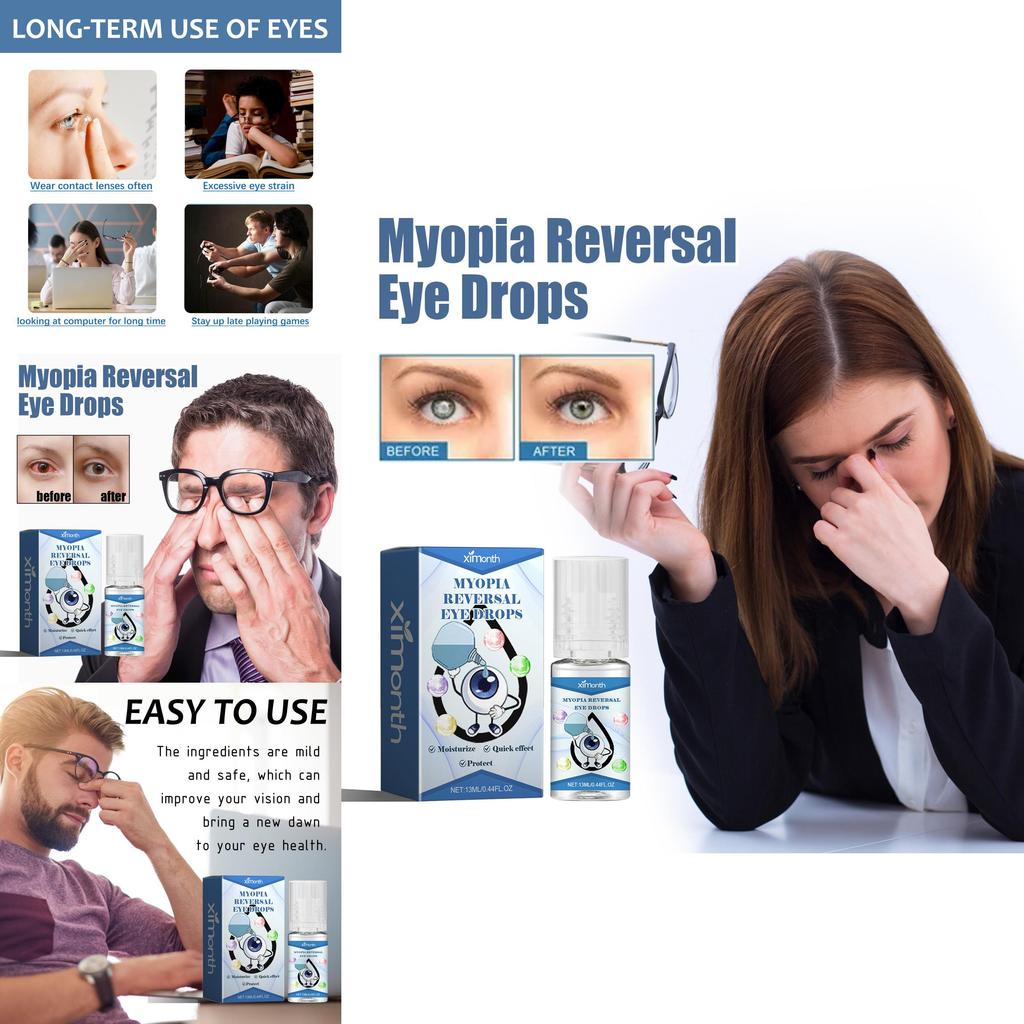 Ximonth Eye Drops Soothing Hydrating Relief For Eye Fatigue And Dryness 13ml