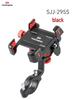Aluminum Alloy Motorcycle Shockproof Mobile Phone Holder & Quick Release Mount