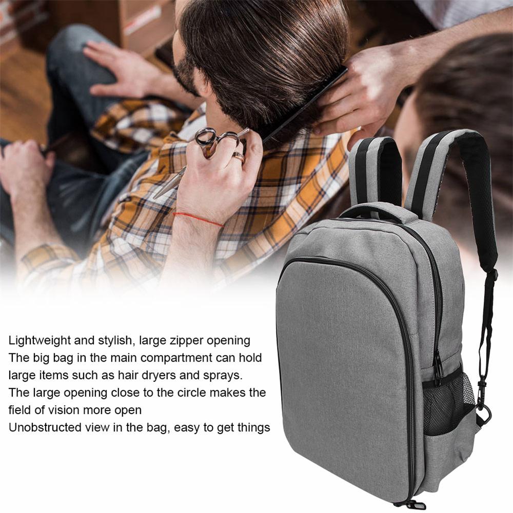 Hairdresser Tool Bag Barber Carrying Case Large Capacity Storage Backpack Travel Shoulders Bag Professional Barber Accessories