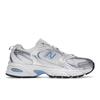530 White Carolina Blue Unisex Sneakers Munsell-White MR530MIC
