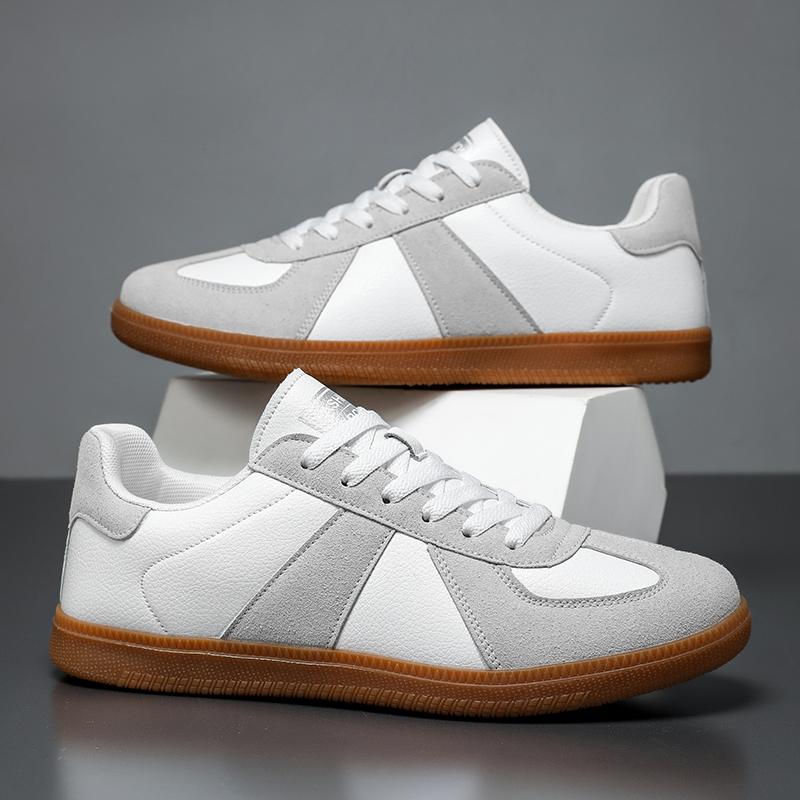 Sportschuhe, Herren flache hochwertige Freizeitschuhe zum Laufen, bequeme Lederschuhe zum Gehen, Original Damen Trainingsschuhe