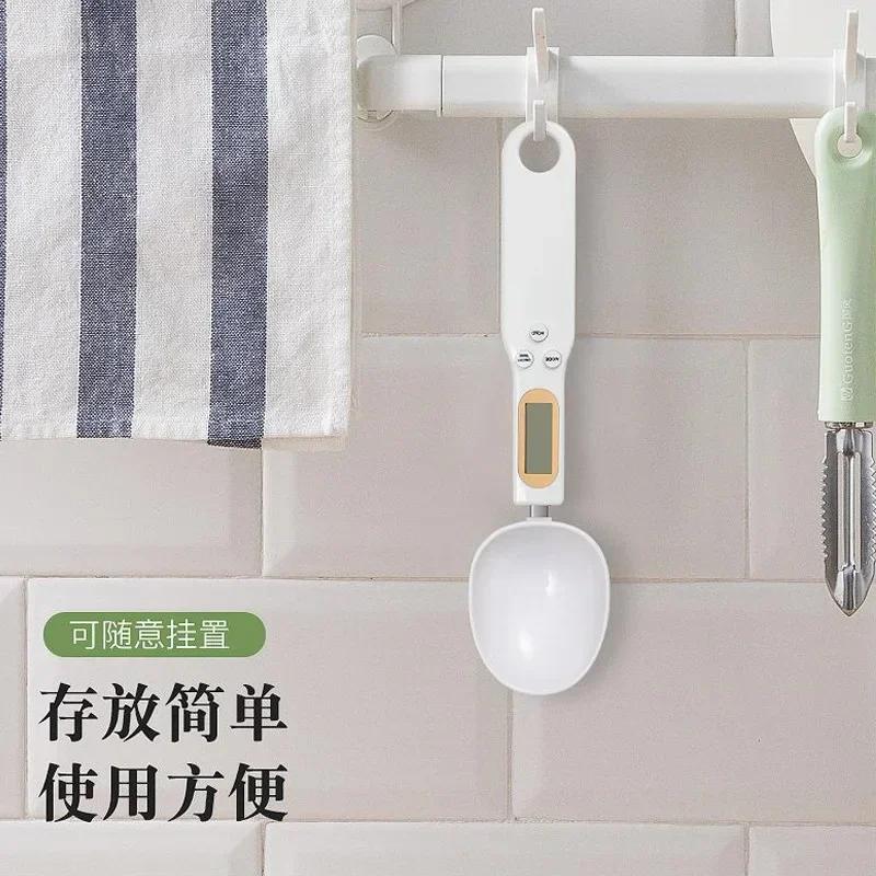Kitchen Spoon Weighting Electronic LCD Digital  Food Weight Measuring Spoon  Scale 500g 0.1g  Coffee Tea Sugar Cooking for Baby