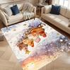 Cartoon Baby Chick Carpet Spring Animal Rug for Living Room Kids Bedroom Floor Mat Cute Poultry Decor Nursery Room Accent