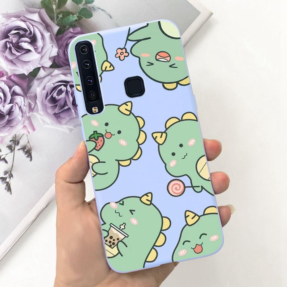Hülle Für Samsung Galaxy A9 (2018) Niedliche Cartoon-Bonbonfarbene Weiche Silikon-Handyhüllen Für Samsung A9 2018 SM-A920F A9200 Bumper