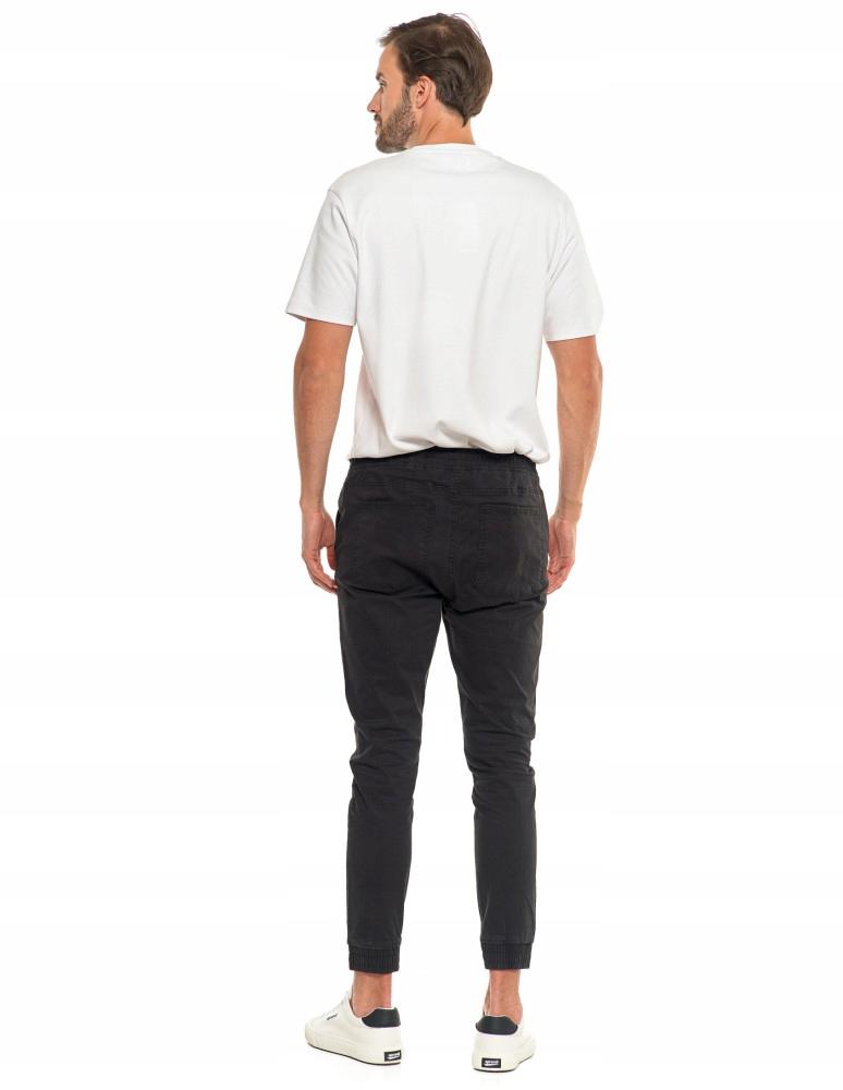 Men's Cotton Sweatpants Classic Joggers with Pockets MORAJ 32 Black