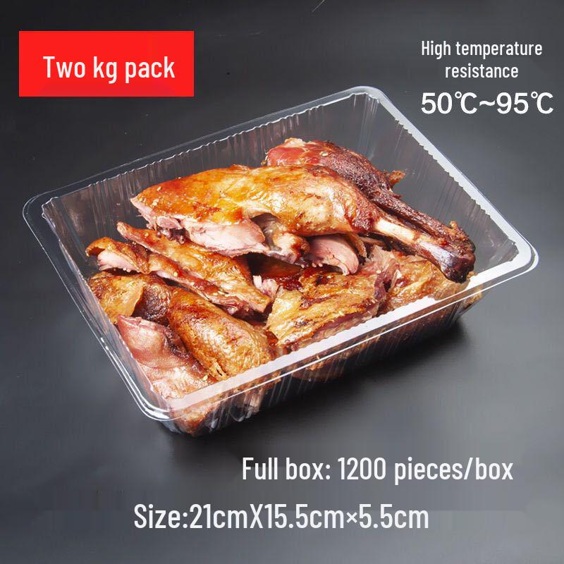 Sushi, Roast Duck, Pastry & Fruit Takeaway Box Set with Free Shipping & 100 Rubber Bands