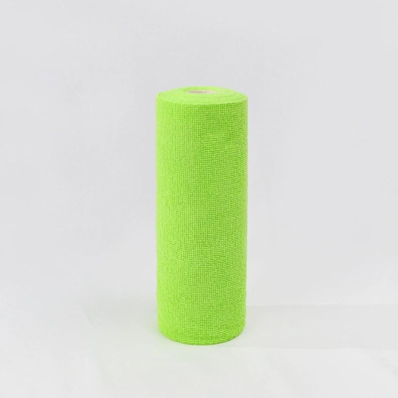 20PCS/roll Microfiber Towel Reusable Household Cleaning Cloth Non Stick Oil Tableware Cleaning Kitchen Towel Kitchen Accessories