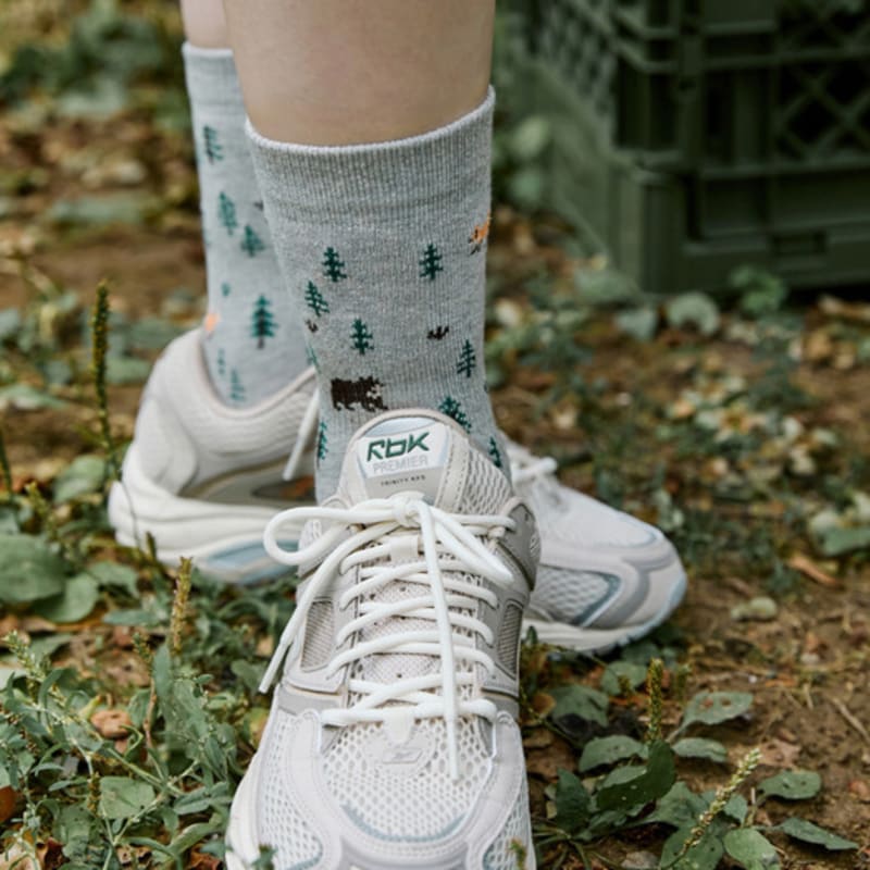 

SOCKS APPEAL outdoor forest friends melange grey M