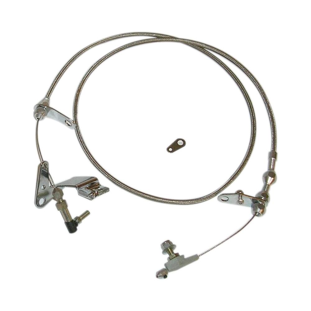 For Chrysler 727 Dodge Kickdown Cable Detent Bracket Linkage with Return Springs