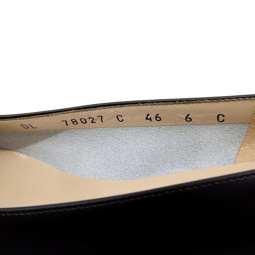 Doskonałe czółenka Salvatore Ferragamo FRAGOLA Vala Ciemnobrązowa skóra Kobiety 6 Używane