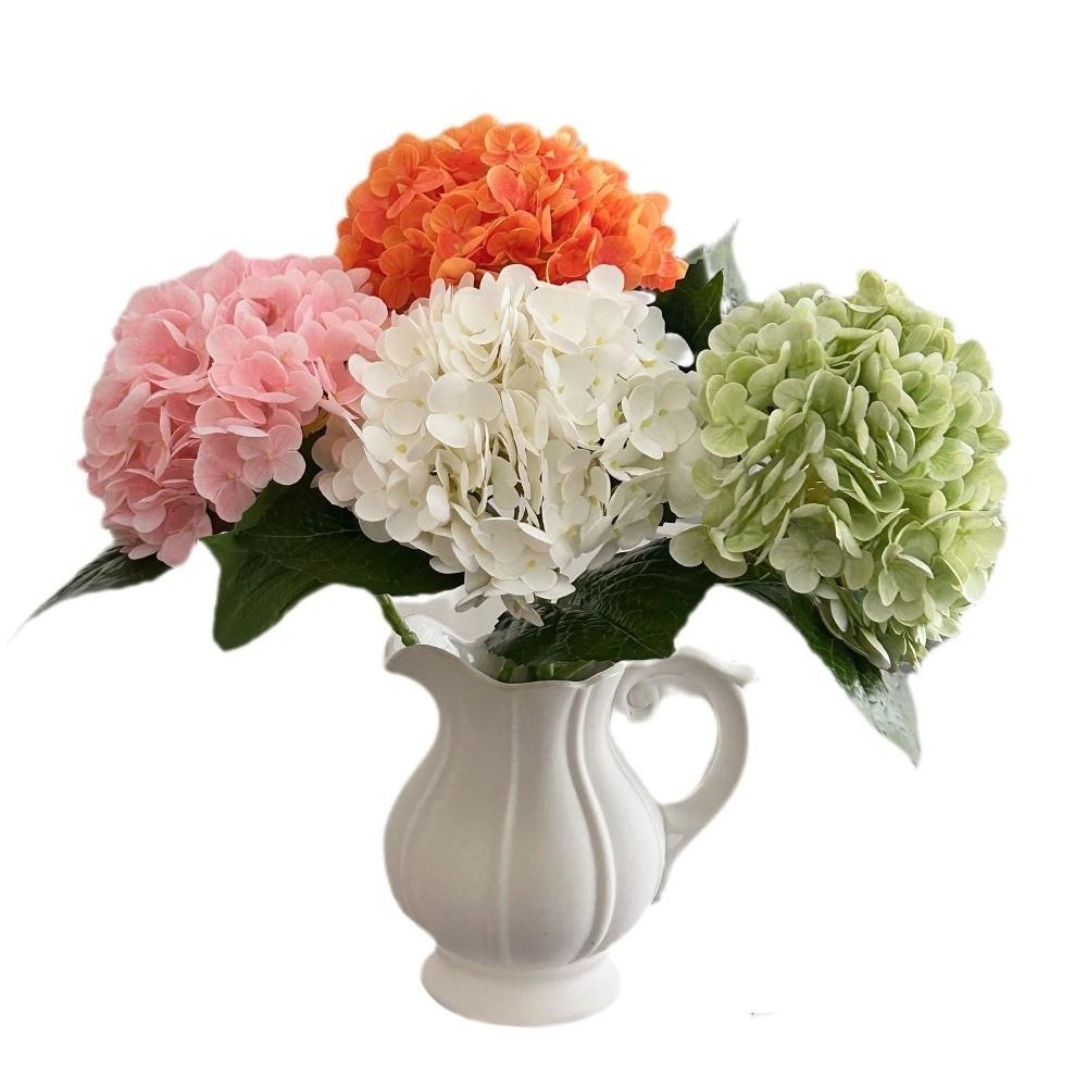 Fiori Artificiali in Tessuto di Seta Realistici Fiori di Ortensia Grandi 3D Tocco Realistico Composizioni Floreali Festa