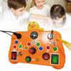 Educational Baby Sensory Board Switch Toy with LED Light Interactive Board Travel Toys  Children