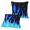 Big Fire Flames Burning Flame 2 Pcs Square Pillowcase Pillow Cover Cushion Decor Comfort Throw Pillow For Home Sofa