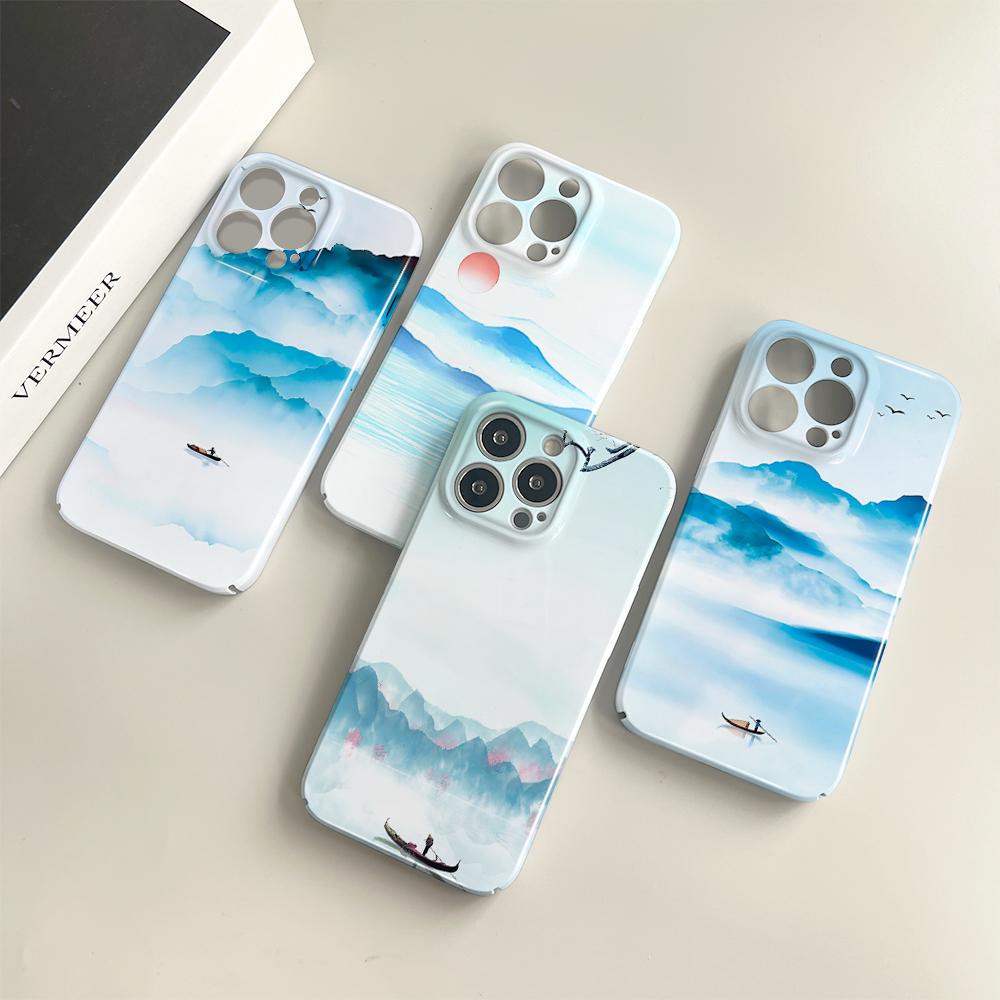 All-inclusive Film Phone Case Cartoon Fashion Design Hard Shell Full Cover Camera Protection Case for iPhone Samsung Xiaomi Poco Redmi