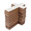36Pcs Blank Design Lightweight Wood Cross Smooth Durable Wood Pieces Craft Ornaments Art Painting