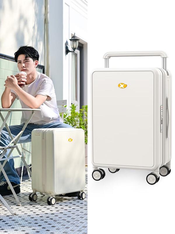 MGOB Patented Wide Rod PC Spinner Carry-On Luggage