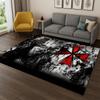 3D R-Resident Evil Leon Game Cartoon Tapijt Vloerkleed voor Slaapkamer Woonkamer Bank Speelkamer Deurmat Huisdecoratie, Kinderkamer Tapijt Antislip