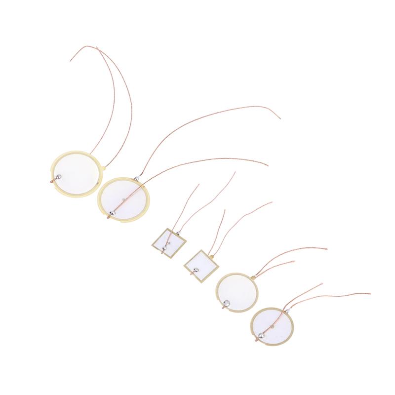 5Pcs 13Mm 21.5Mm 27Mm Piezoelectric Ceramic Wafer Plate Piezo Ceramic Buzzers Double-Sided Brass Ultrasonic Buzzer For Speaker