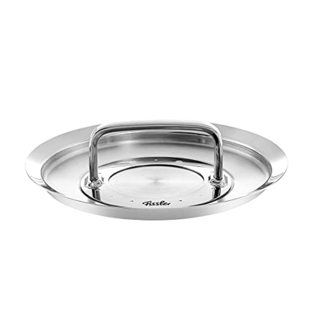 

Fissler 16cm Original Profi Collection Pot Lid, Made in Germany, Silver, Waterless Lid [Official Japanese Product] 084-108-16-600