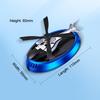 Helicopter Car Air Freshener Perfume 1PC Solar Powered Long Lasting Fragrance Dashboard Interior Decoration for SUV Sedan Vehicles
