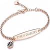 Pre-engraved Simple Women's Warning Bracelet