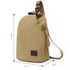 Leisure Backpack Multifunctional Small Bags Men's Canvas Handbag Casual Bag Portable Travel Sports Gym Shoulder Bag