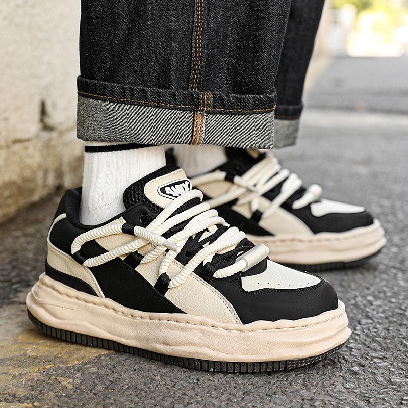 Fashion Spring Autumn New Exquisite Men's Shoes Fashion Trend Casual Board Shoes Soft Bottom Comfortable Breathable Running Sports Shoes