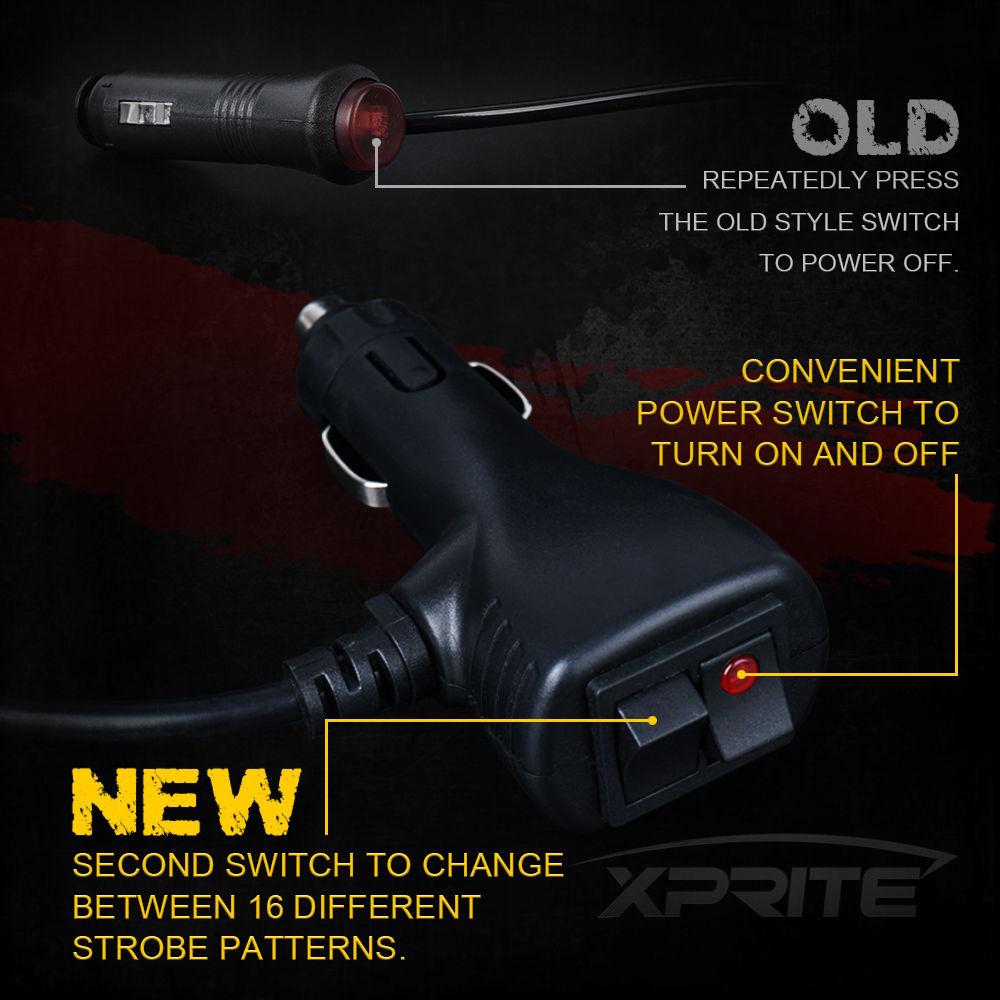 DC 12V Green 36W 36 LED Car Truck Strobe Flash Beacon Light Magnetic Emergency Light Bar Police Warning