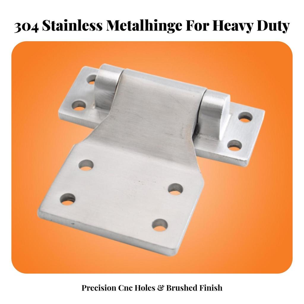 Door Hinge Smooth-Pivot Hardware Sturdy for Workshop Doors