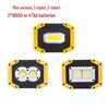 Portable Multifunctional COB Work Light: Mini, Emergency, Camping with 18650/AA Battery Compatibility