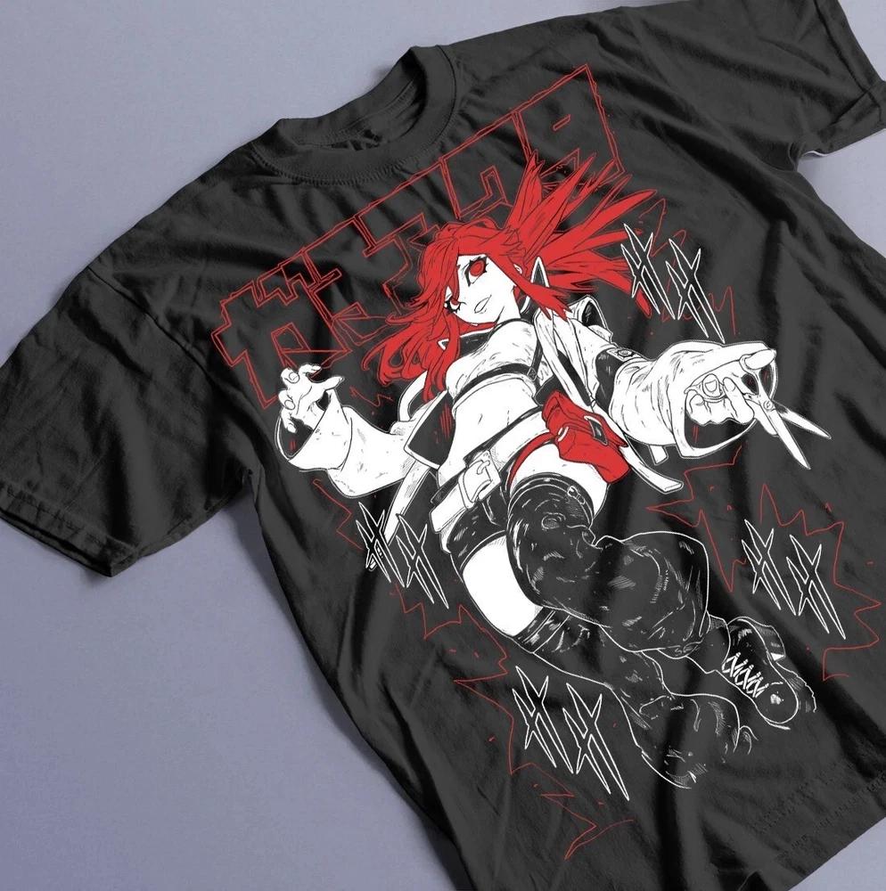 Gachiakuta Tome TShirt Japanese Girl Unisexga Anime Tee Shirt Black S
