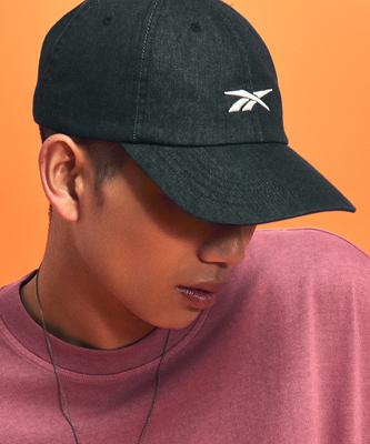 Reebok Denim Washed Ball Cap - Washed Black