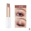 Double Color Glitter Eye Shadow Stick Matte Eyeshadow Makeup Waterproof Bicolor Shimmer Cosmetics Beauty Makeup Tool