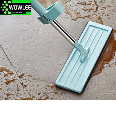 Flat Mops Washing Magic Cleaner, Self-Wring Mop, Squeeze Household,Telescopic Tools for Home, Floor Cleaning