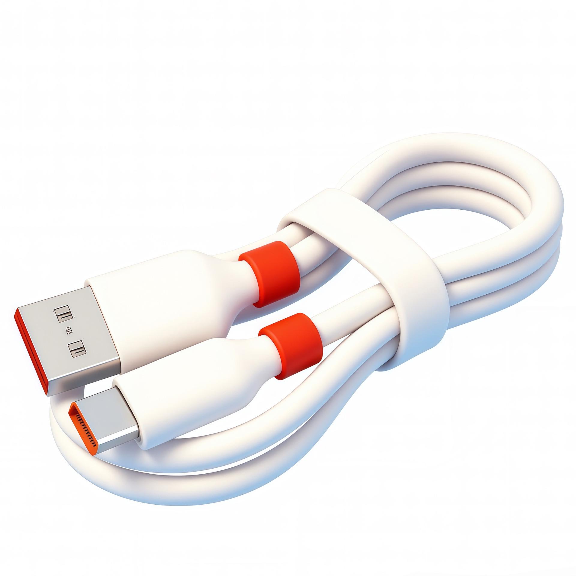 

Anti-Freeze Silicone 120W Super Fast 6A USB Charging Cable, Compatible with Apple, Huawei, and Type-C Android Devices. 1.0m Anti-freeze Silicone Cable