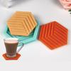 Coffee Table Silicone Mold Epoxy Resin Coaster Mold Pallet Resin Casting Mold Suitable for Diy Agate Fruit Plate Mat