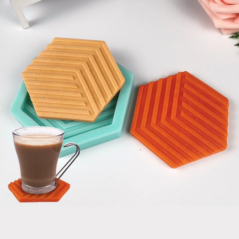 Coffee Table Silicone Mold Epoxy Resin Coaster Mold Pallet Resin Casting Mold Suitable for Diy Agate Fruit Plate Mat