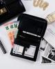 Leather Wallet 1509-GOAN-5313 Black