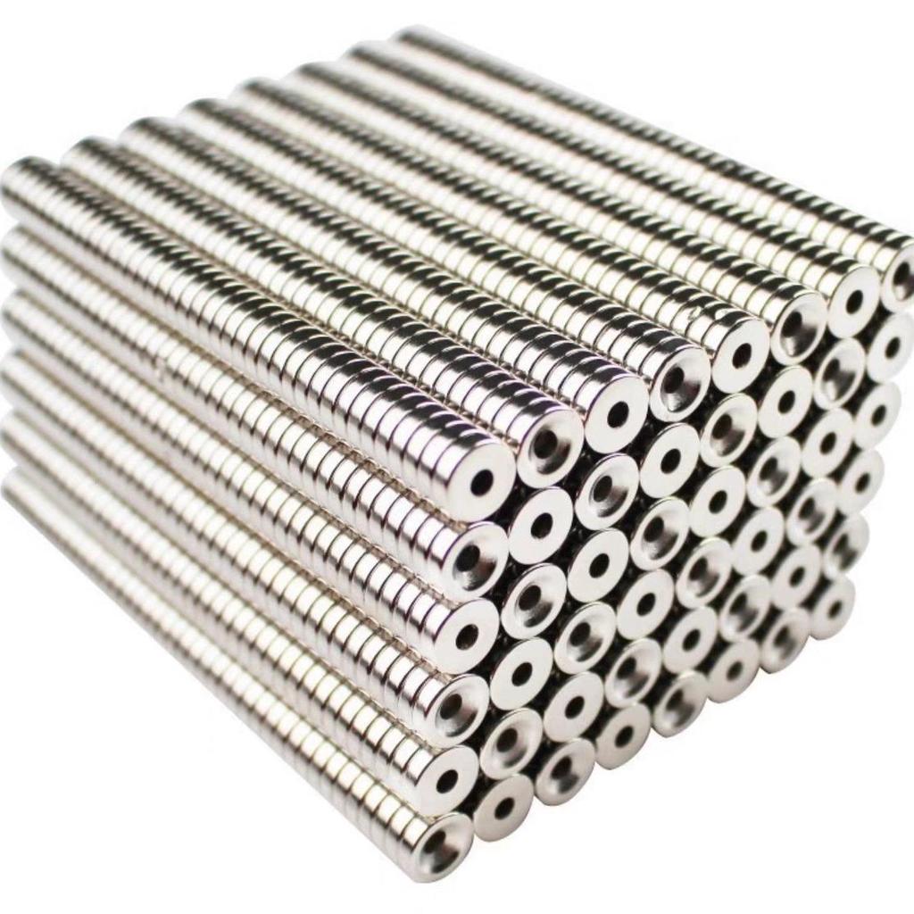 NdFeB Round Countersunk Magnet – Strong Magnetic Cylinder