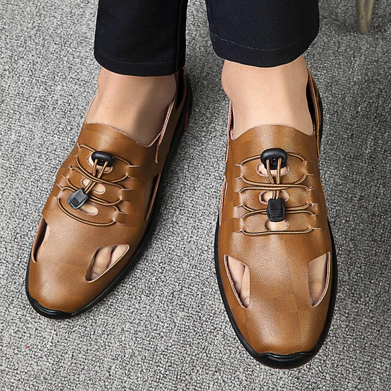 Летние сандалии для спорта на открытом воздухе с эластичной резинкой — фото 7