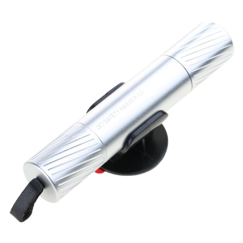 Safety Hammer Multifunctional Rescuing Hammer Car Hammer with Belt Cutter Vehicle Escape Tool Car Window Breaker