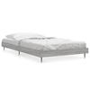 VidaXL Bed Frames Sonoma Grey 90x200 Cm Engineered Wood 832275