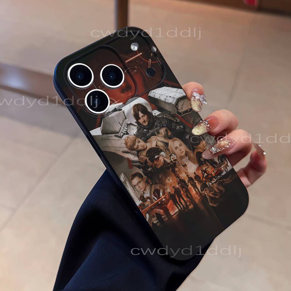 

D-Death Stranding 2 On The Beach Phone Case For iPhone 17,16,15,11,12,14,13 Pro Max Mini XS,XR,7 Plus 16E Air Shockproof Cover iPhone14