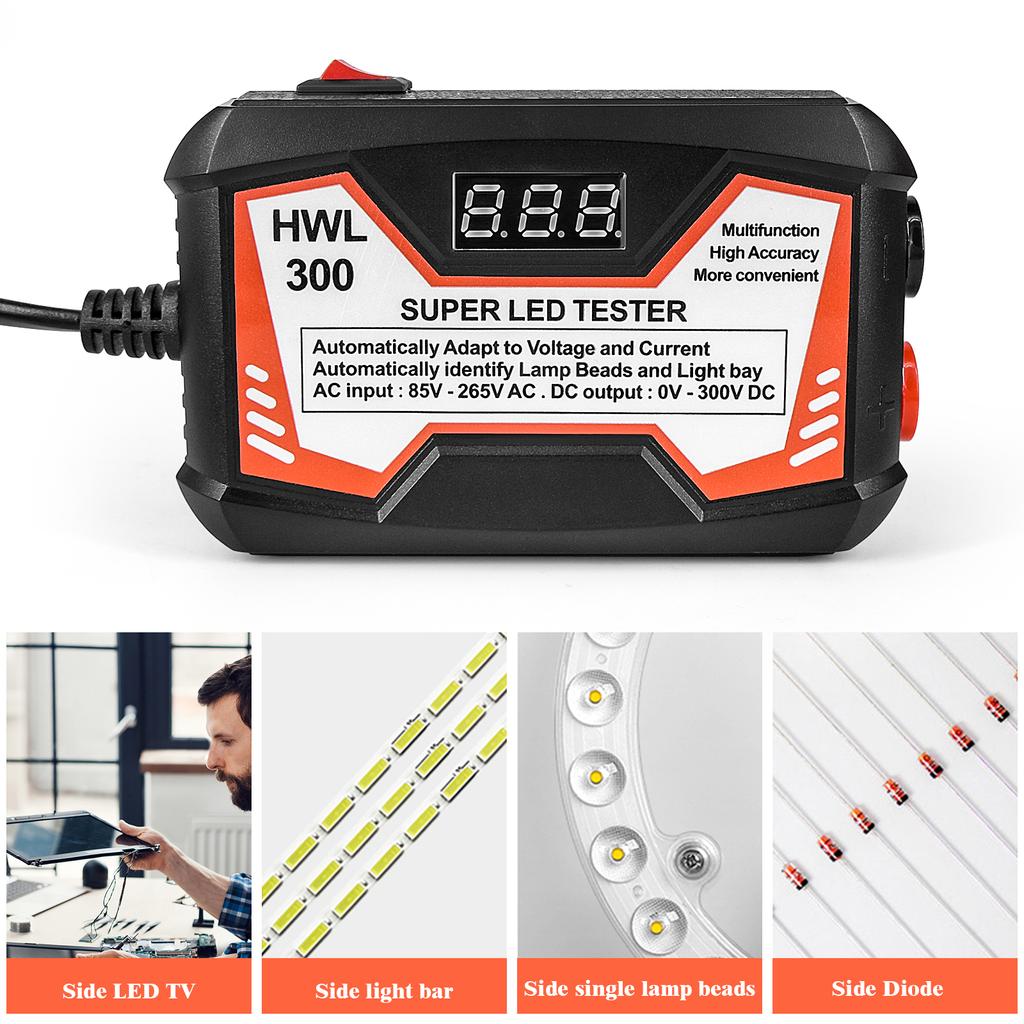 LED Lamp Bead Tester 0-300V Output TV Computer Backlight Test Tool Multipurpose LED Strips Beads Measurement Instruments
