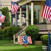 Independence Day Flag Planting Patriot Decorative Crafts Garden Garden Plug-in