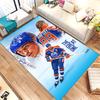 Edmonton Oilers (14) Alfombra Adecuada Para Salas De Estar Dormitorios Salas De Ordenador Zonas De Comedor Y Colocación Debajo De Mesas Y Sillas También Una Opción Ideal Para