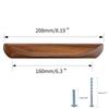 Wooden Pulls Wardrobe Door Handle Beech Wood Black Walnut Drawer Knob Cabinet Bedside Table Pull